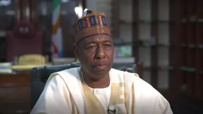 Gwamnan jihar Borno Babagana Zulum