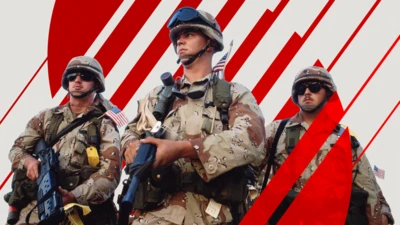 أفراد يرتدون ملابس الجيش الأردني