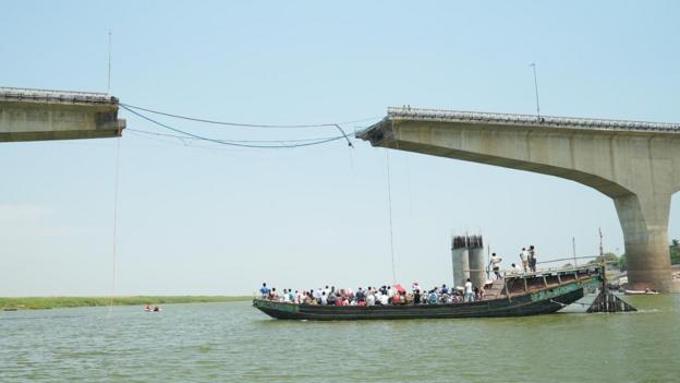विक्रमशिला सेतु टूटने से भारी मुश्किल में आसपास की आबादी, रोज़गार और कारोबार ठप