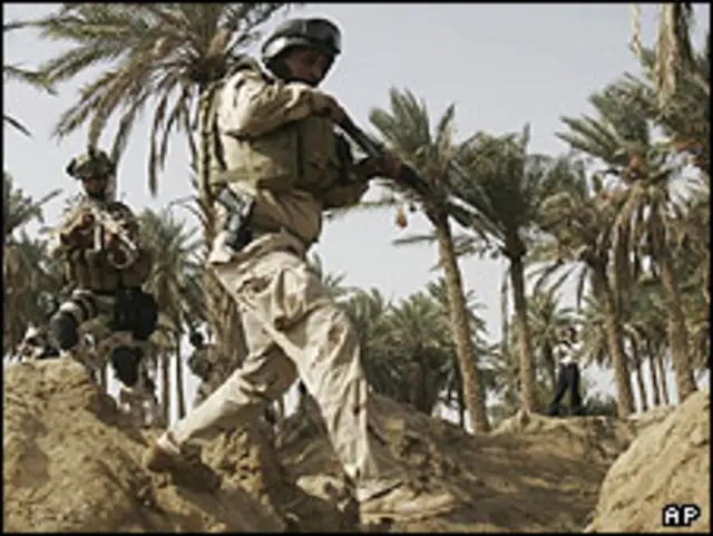 نیروهای آمریکایی در عراق