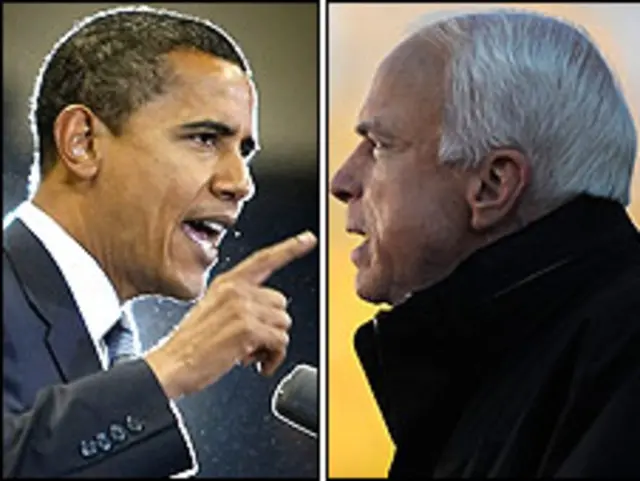 مک کین و اوباما