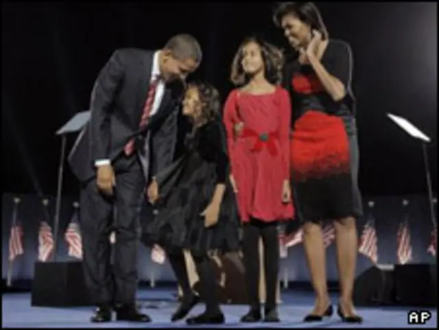 اوباما و خانواده