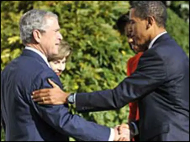 بوش و اوباما