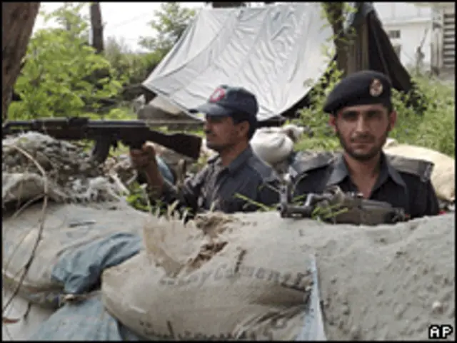 سربازان پاکستانی در دره سوات- آرشیو