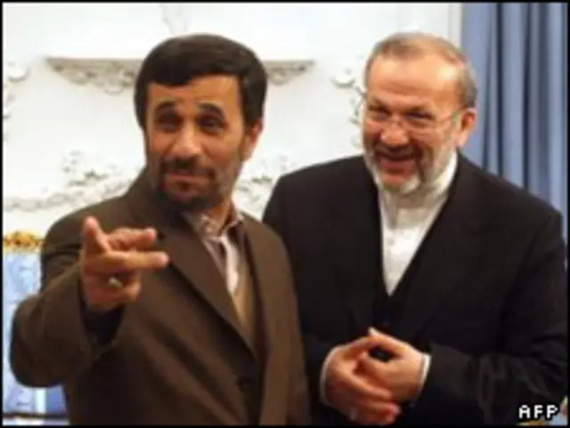 متکی و احمدی نژاد