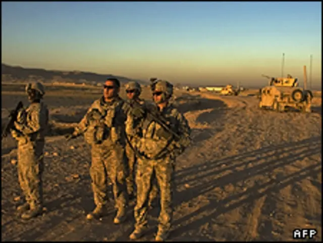 سربازان آمریکایی در افغانستان