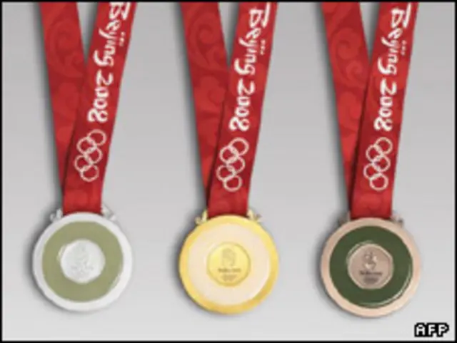 مدالهای المپیک پکن