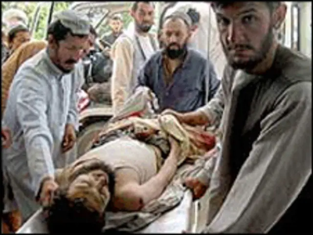 موردی از تلفات غیر نظامیان در شرق افغانستان