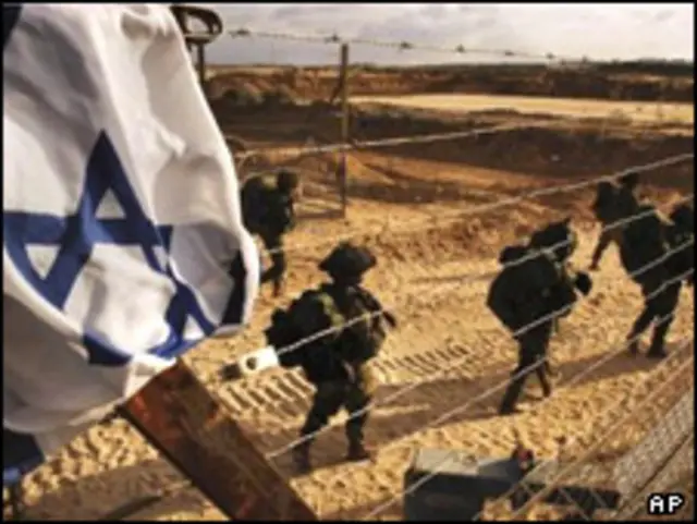 ارتش اسرائیل در مرز غزه