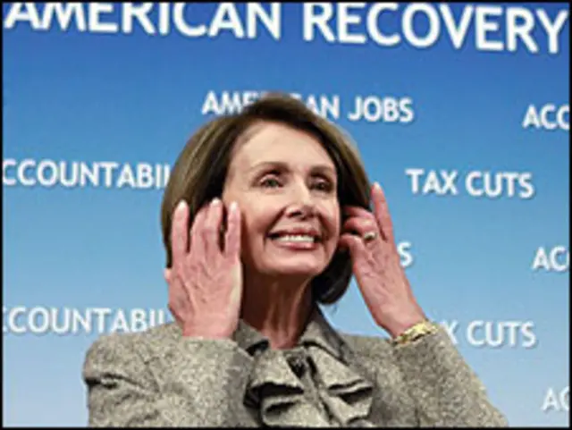 A líder da Câmara dos EUA, Nancy Pelosi