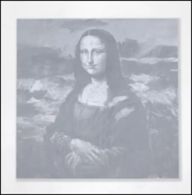 'O Funeral da Mona Lisa', de Yan Pei-Ming