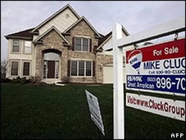 Casa à venda nos Estados Unidos (arquivo)