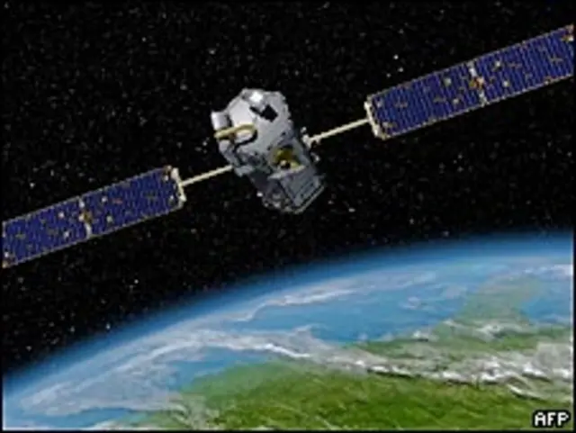 Representação artística do satélite OCO, da Nasa