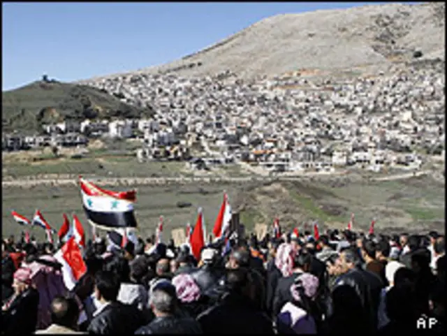 سوریه امیدوار است اسرائیل تحت فشار آمریکا بلندی های جولان را پس دهد