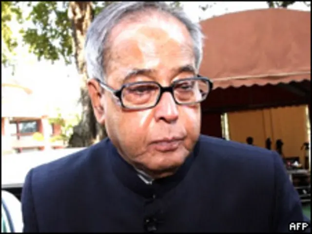 وزیر خارجہ پرنب مکھرجی