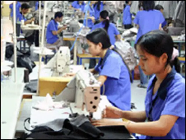 Sản xuất hàng dệt may