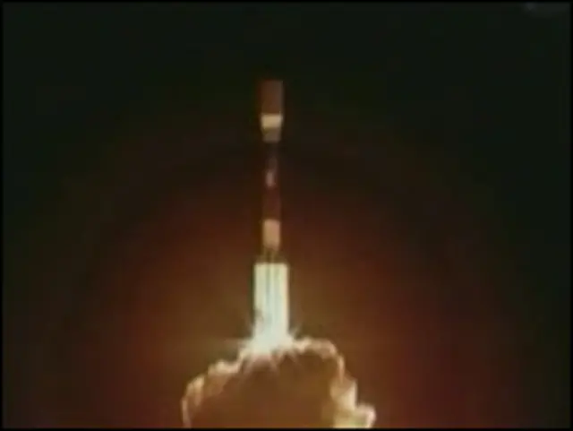 Foguete lança a sonda Kepler. Foto: Nasa