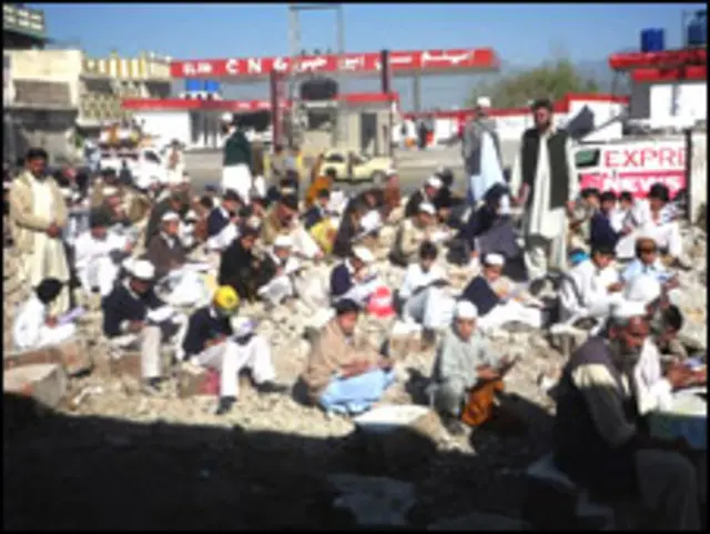 ینگورہ میں تباہ ہونے والے ایک سکول 