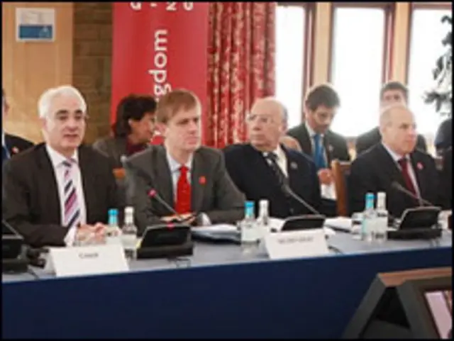 Ministros do G20 em Horsham