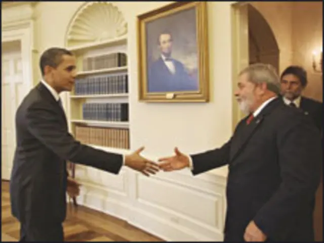 Barack Obama e Luiz Inácio Lula da Silva (Foto: Ricardo Stuckert/PR)