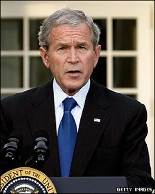 باخت جمهوری خواهان در انتخابات حمله نظامی آمریکا در آخرین روزهای ریاست جمهوری جورج بوش را افزایش می داد.