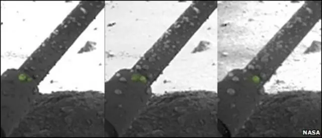 Água líquida salgada em Marte (Nasa)