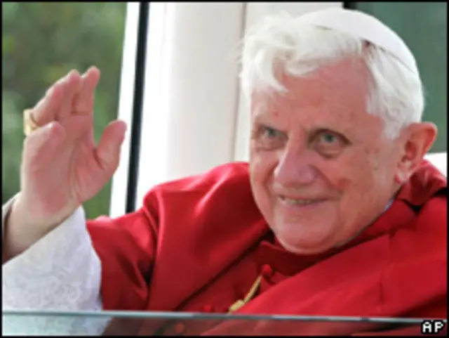 O papa Bento 16