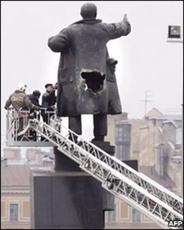 Tượng Lenin ở St Petersburg