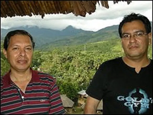 Jaime Bustamante y Octavio Alvarado