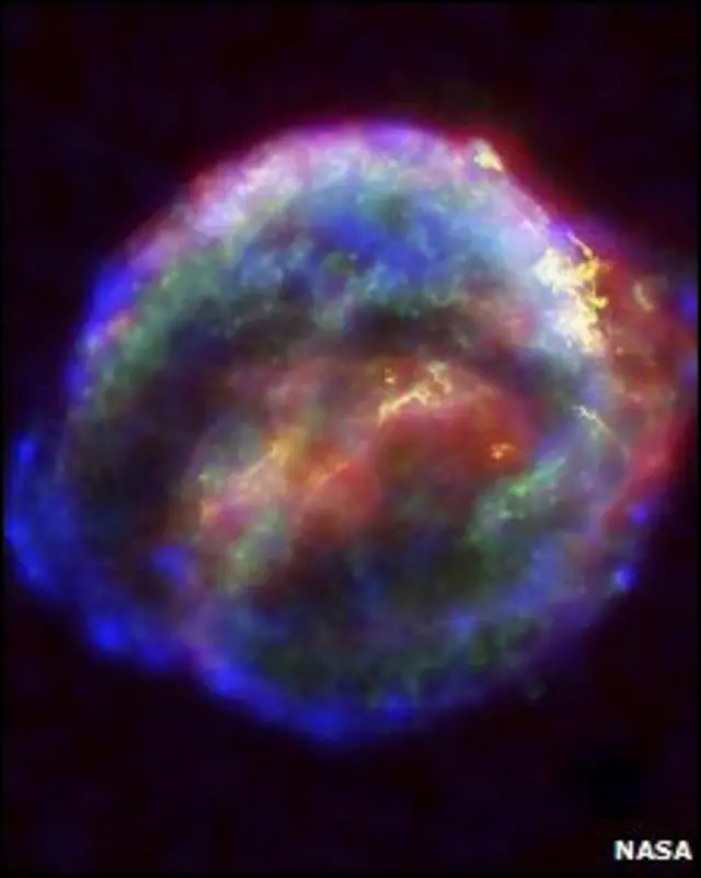 Supernova. Foto: Nasa.