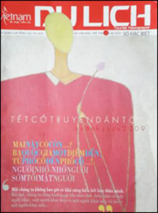 Bìa báo Du lịch ấn bản Xuân Kỷ Sửu