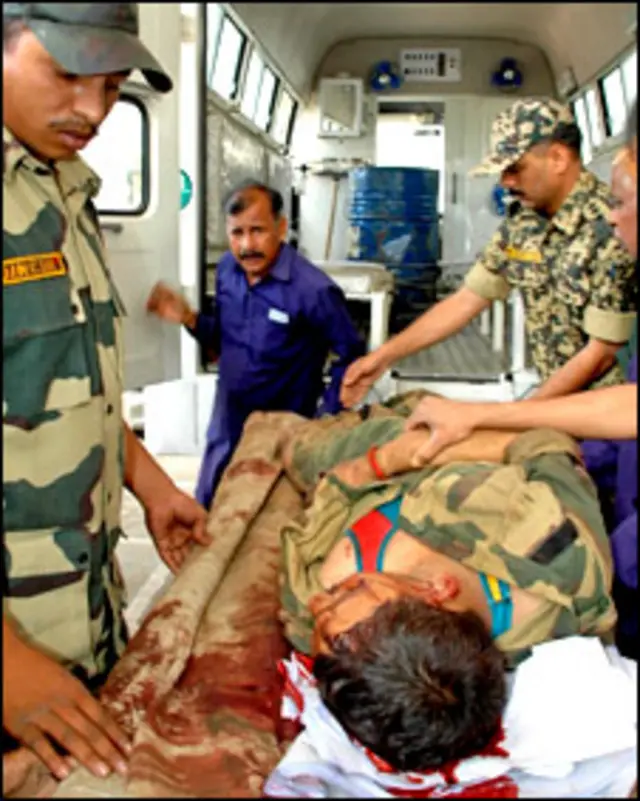 زحمی پولیس اہل کار