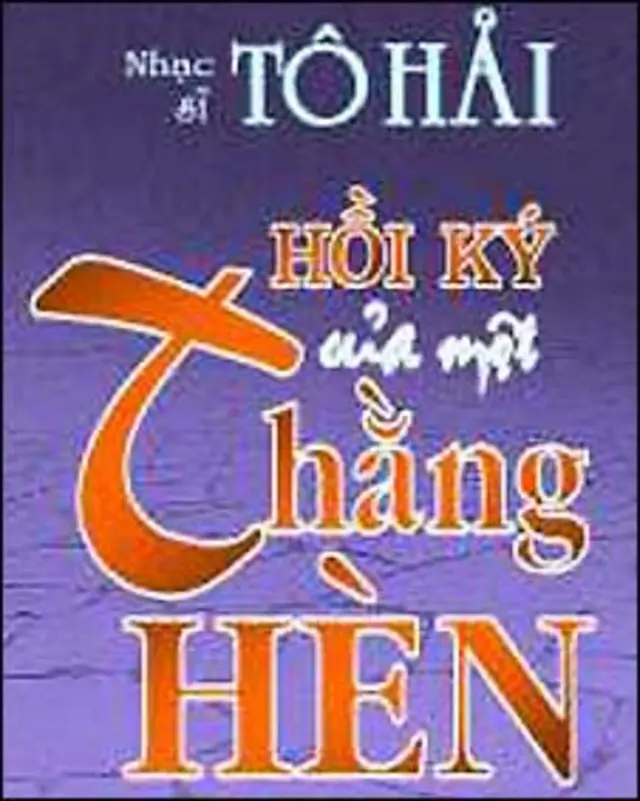 Trang bìa Hồi ký Tô Hải