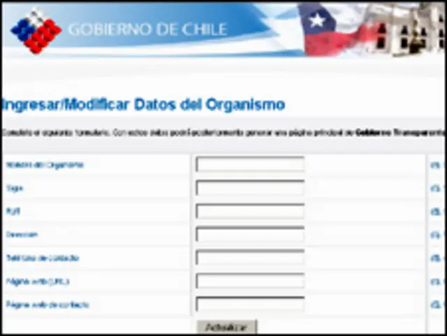 Sitio de Gobierno Transparente