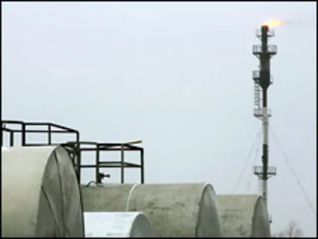 فائل فوٹو، گیس فیلڈ