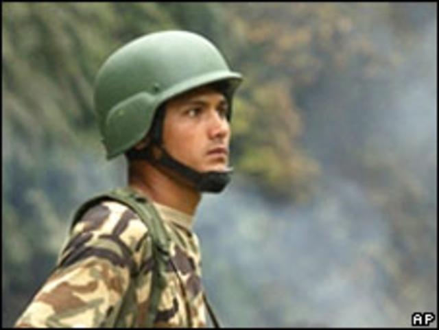 Солдат армии Непала
