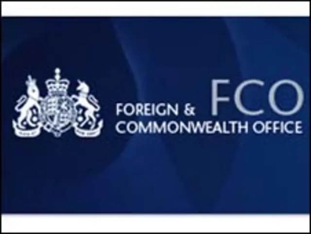 وزارت خارجه بریتانیا