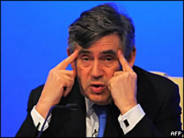 Премьер-министр Британии Гордон Браун