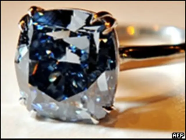 Permata biru yang langka