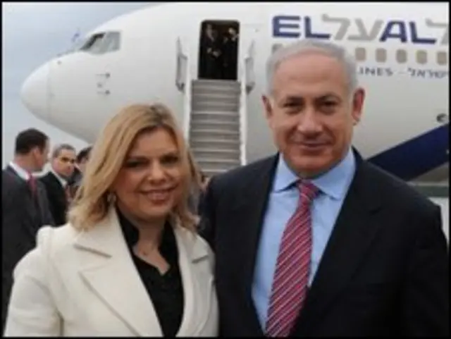 Thủ thướng Netanyahu cùng vợ đến Washington vào hôm Chủ Nhật