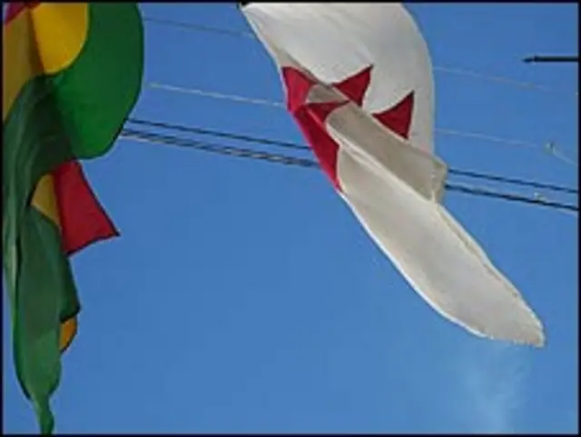 Banderas en Sucre