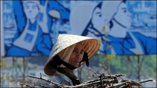 Một phụ nữ nông dân Việt Nam