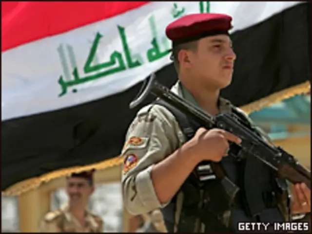 Иракский солдат