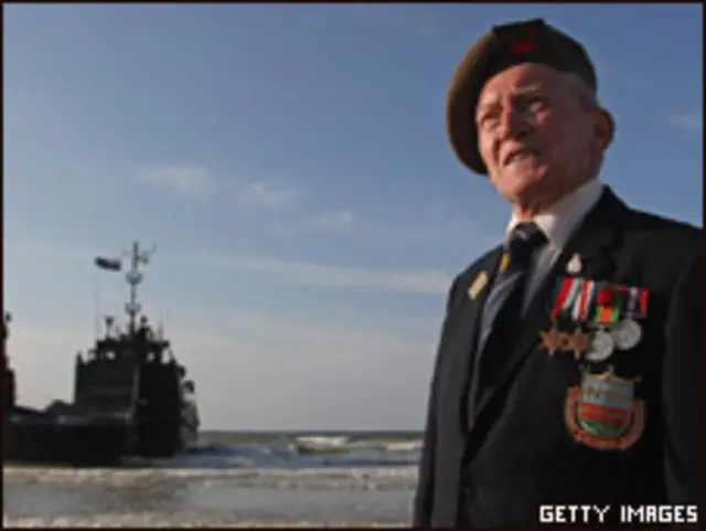 Ветеран высадки в Нормандии