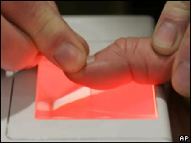 Снятие отпечатков пальцев