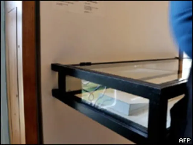 Витрина музея