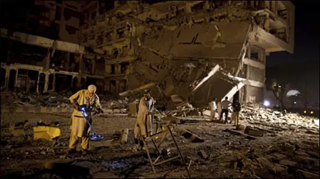 Rà soát khu vực bị đánh bom