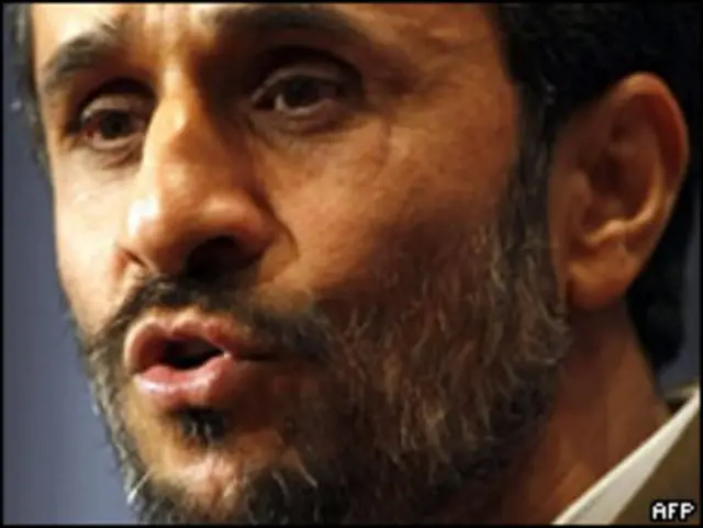 Иранский президент Махмуд Ахмадинежад