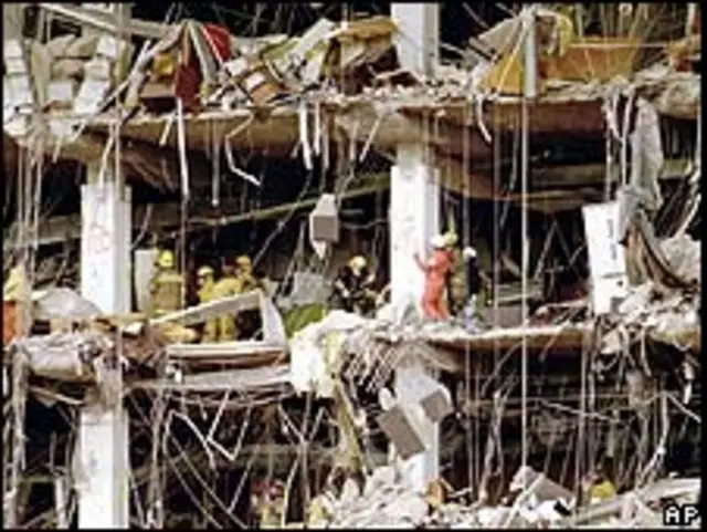 Atentado en Oklahoma, 1995.