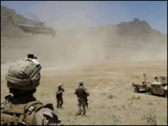 قوات أمريكية في أفغانستان